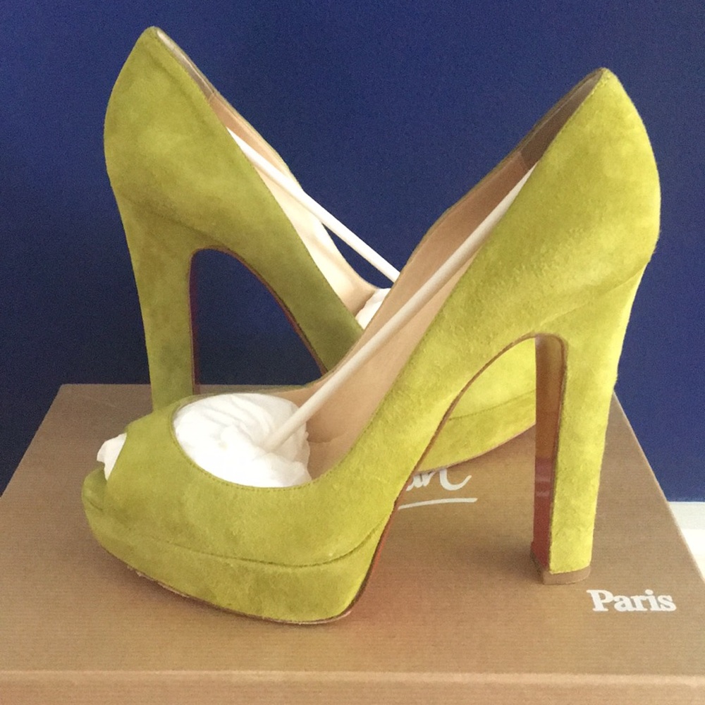 Christian Louboutin Suede Heel
